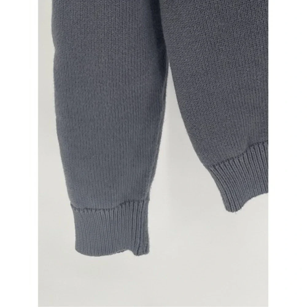 Vineyard Vines Sweater Grandpa Men XS Fair Isle Crewneck Long Sleeve Navy‎ Blue